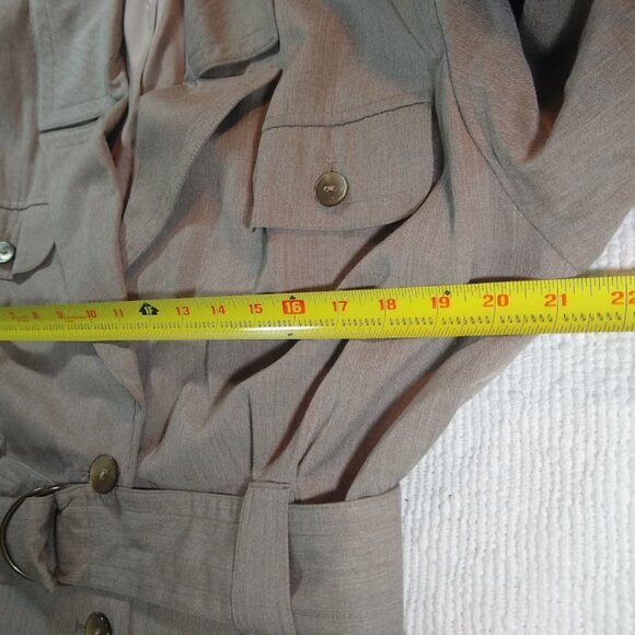 Vintage JH Collectibles  size 10   taupe-mushroom-brown jacket - Picture 9 of 16